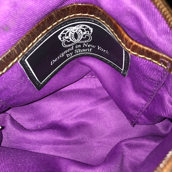 Sharif leather floral wristlet - Picture 5 of 5